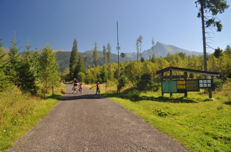 Cyklochodník Tichá a Kôprová dolina (Vysoké Tatry)