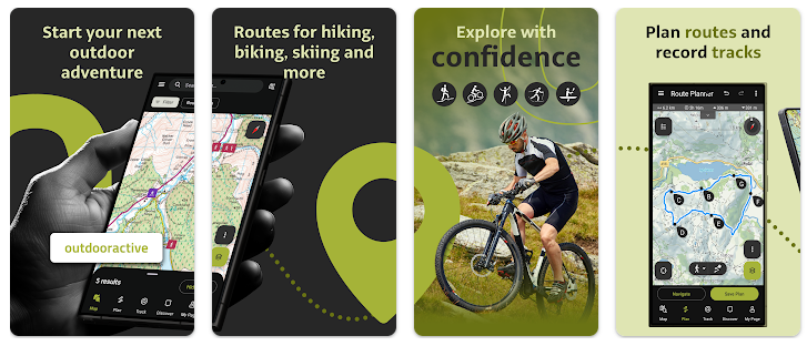 Cyklistická aplikácia ViewRanger - Outdooractive