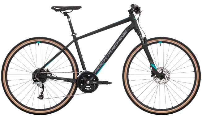 bicykel-Rock-Machine-crossride-700-matte-black-grey-petrol