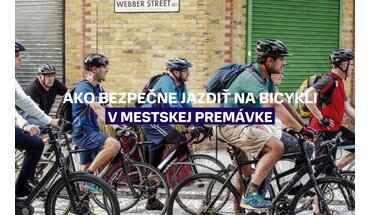 Ako bezpečne jazdiť na bicykli v mestskej premávke – pravidlá a tipy
