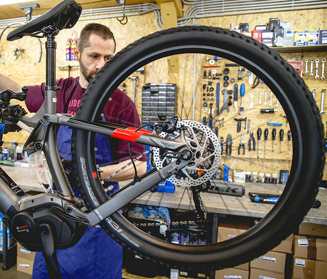 Online servis bicyklov