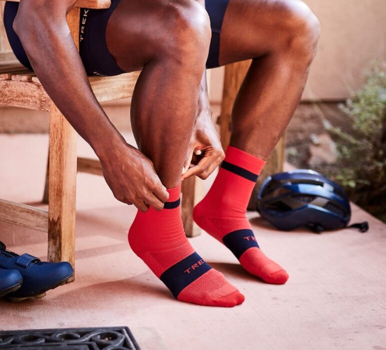 Ponožky Bontrager Race Crew Black