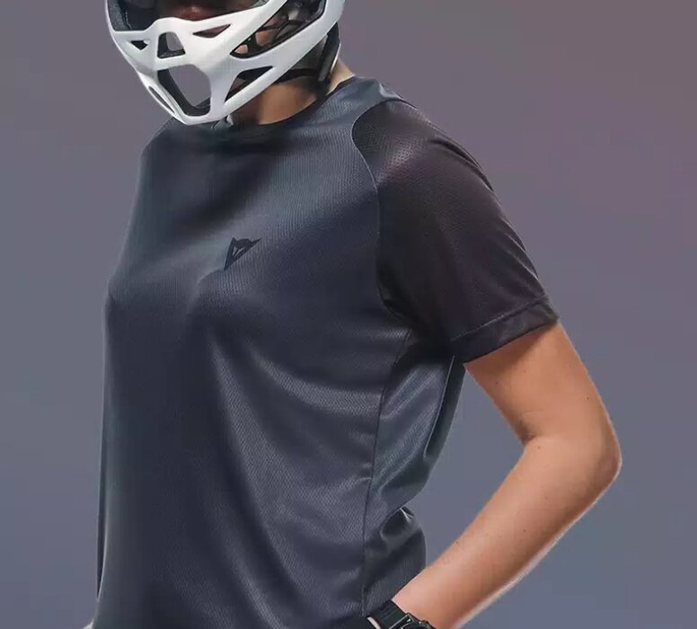 Tričko Dainese Lady T-Shirt White/Black 20/21