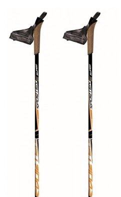 Bežecké palice Sporten Super Black/Orange