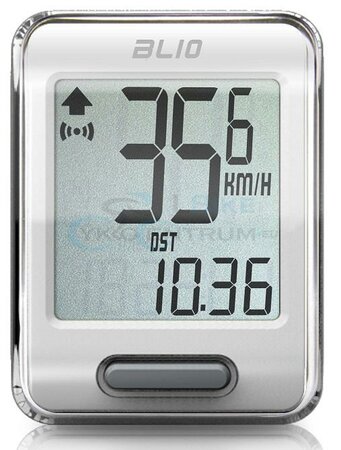 Cyklopočítač Longus Echowell BL10 10F Biely