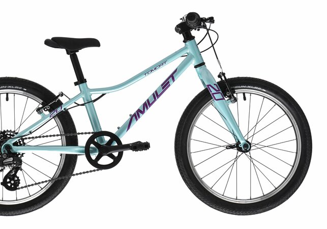 Bicykel Amulet 20 Tomcat SH celeste blue/purple 2023