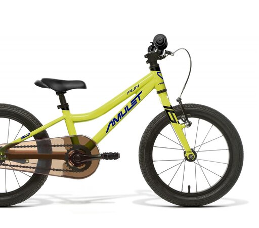 Detský bicykel Amulet 16 Fun Light Green/Blue 2022