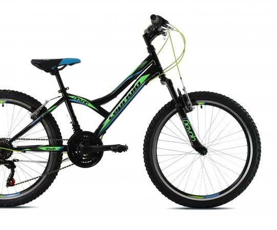 Bicykel Capriolo Diavolo 400 FS Black/Green