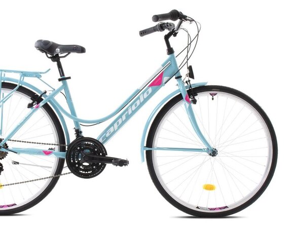 Bicykel Capriolo Sunrise Lady Blue/White 2021
