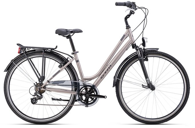 Bicykel CTM Florence Matná Béžová Perleť / Sivá 2025