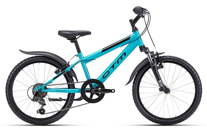 Bicykel CTM Scooby 2.0 Aquamarínová Modrá / Čierna 2025