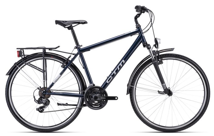 Bicykel CTM Streem Trek Hlbokomodrá Perleť 2024