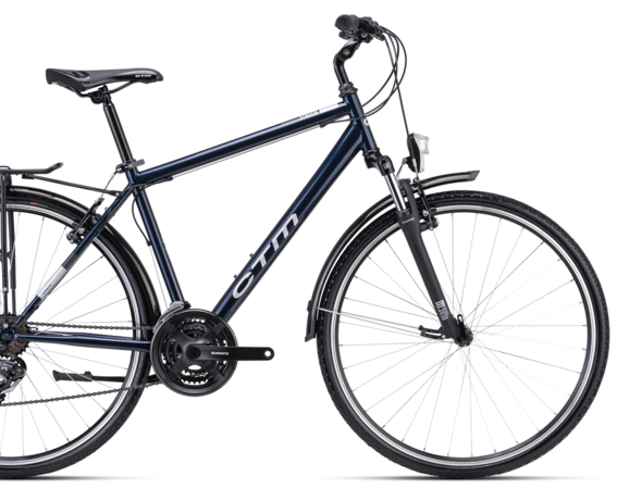 Bicykel CTM Streem Trek Hlbokomodrá Perleť 2024