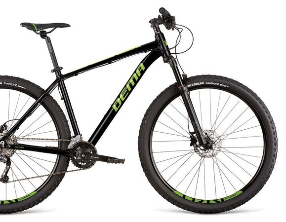 Bicykel Dema Energy 3.0 LTD Black/Green 2022