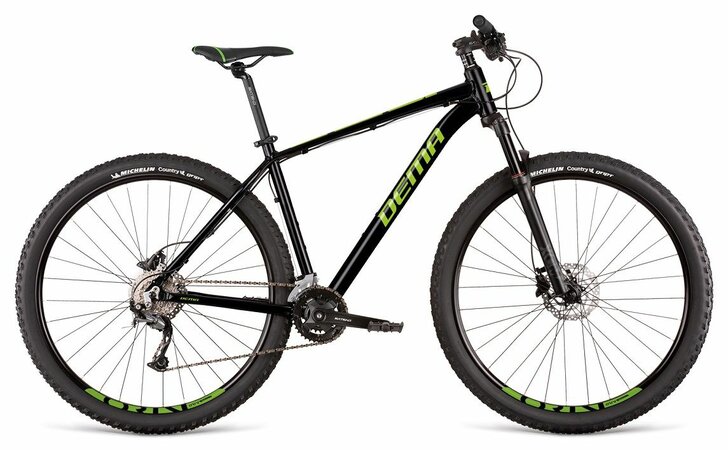 Bicykel Dema Energy 3.0 LTD Black/Green 2022