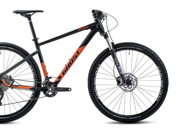 Bicykel Ghost Kato Advanced 29 Black/Orange Matt 2022