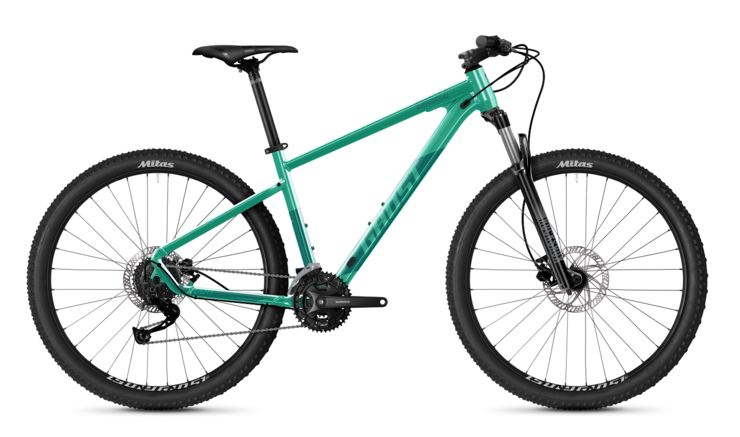 Bicykel Ghost Kato Universal 27.5 Green Pearl/Azur Blue Metallic 2024