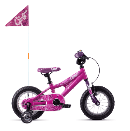 Bicykel Ghost Powerkid 12 Pink/Violet 2021