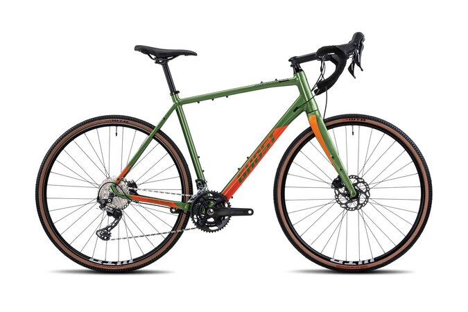 Bicykel Ghost Road Rage Essential Khaki Gloss/Orange 2022