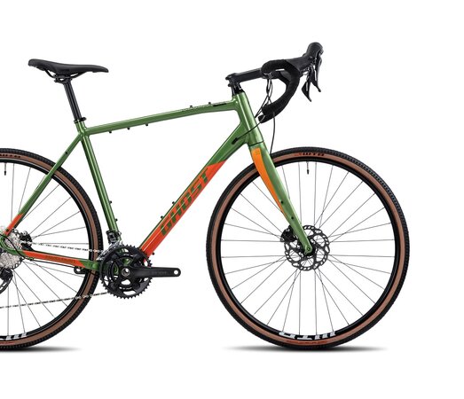 Bicykel Ghost Road Rage Essential Khaki Gloss/Orange 2022