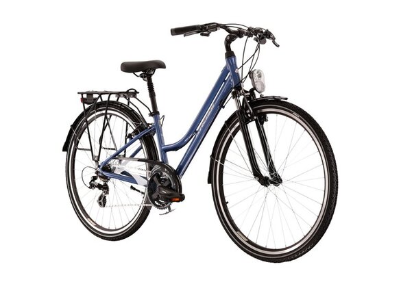 Bicykel Kross Trans 2.0 Blue/White Glossy 2022