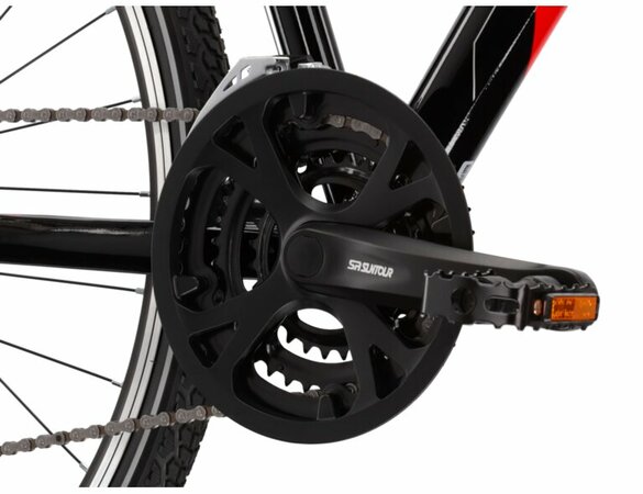 Bicykel Kross Evado 3.0 Black/Red Glossy 2022