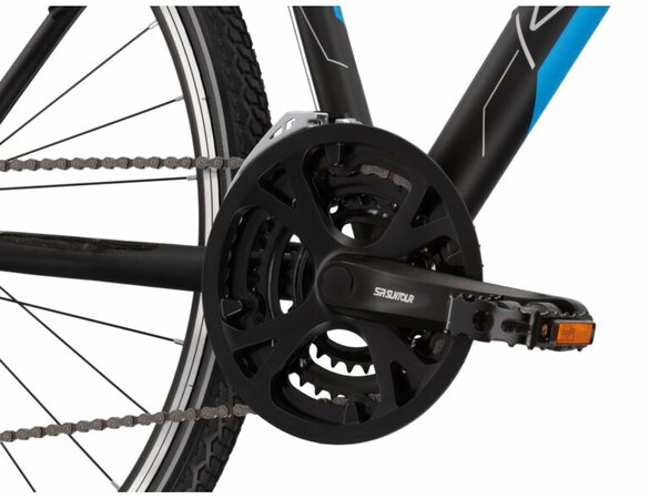 Bicykel Kross Evado 3.0 Black/Blue Matte 2022