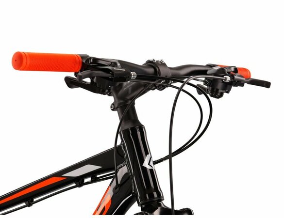 Testovaný Bicykel Kross Hexagon 2.0 Black/Orange/Grey Glossy 2022
