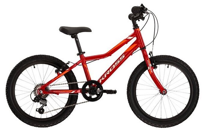 Bicykel Kross Hexagon Mini 1.0 Red/White/Orange Glossy 2022