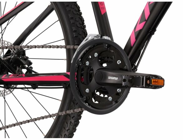 Bicykel Kross Lea 6.0 Black/Pink Matte 2022
