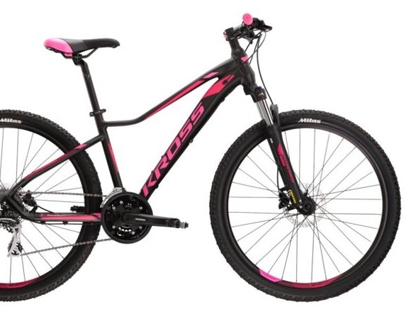 Bicykel Kross Lea 6.0 Black/Pink Matte 2022