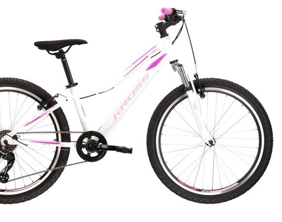 Bicykel Kross Lea Jr 1.0 Pink/Violet Glossy 2022