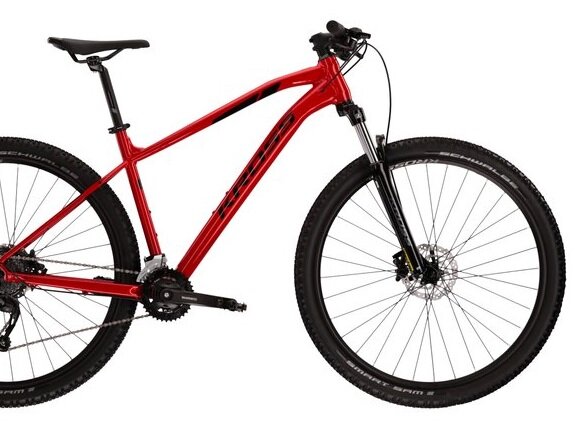 Bicykel Kross Level 1.0 Red/Black Glossy 2022