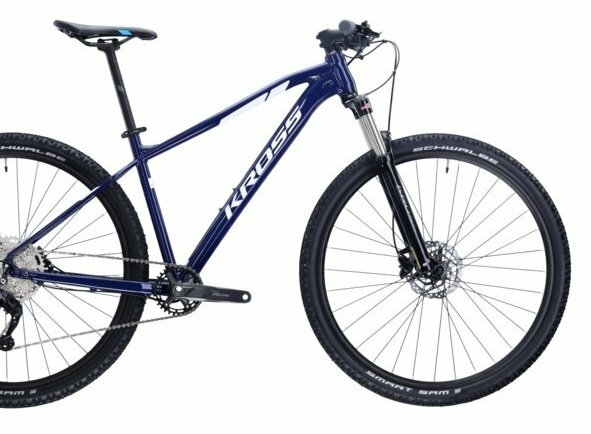 Testovaný Bicykel Kross Level 4.0 Navy Blue/White Glossy 2022