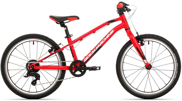 Bicykel Rock Machine Thunder 20 VB Gloss Dark Red/Black/White 2022