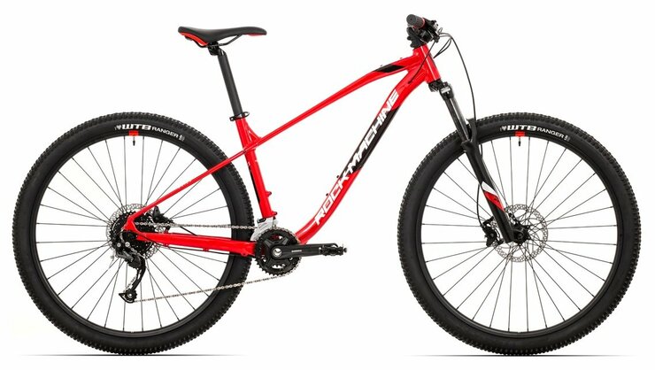 Bicykel Rock Machine Blizz 30-29 Gloss Dark Red/Black/Silver 2022