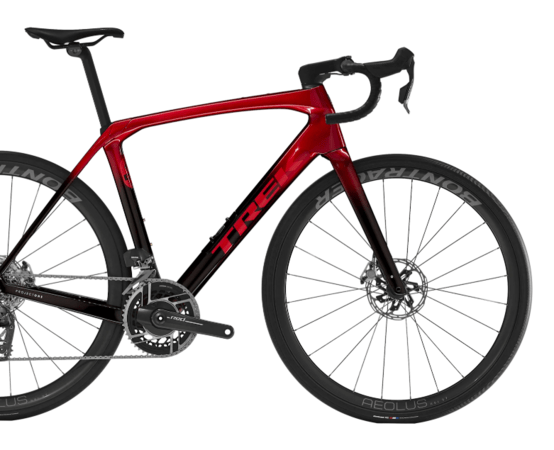Bicykel Trek Domane SLR 9 AXS Gen 4 Metallic Red Smoke to Red Carbon Smoke 2025