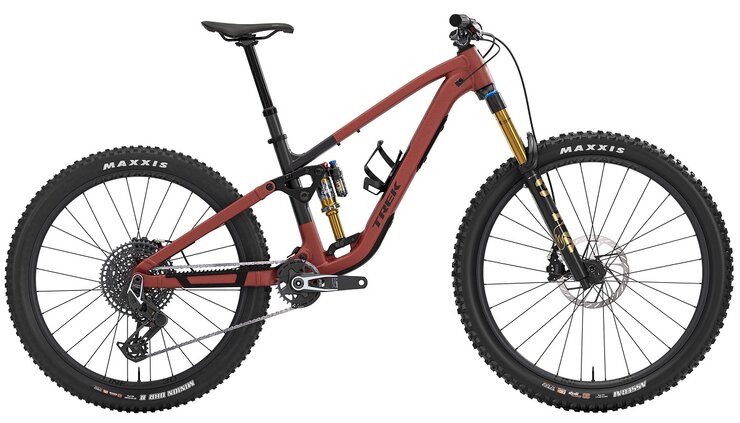 Bicykel Trek Fuel MX 9 X0 AXS Gen 7 Matte Sedona Red/Pennyflake Splatter 2026