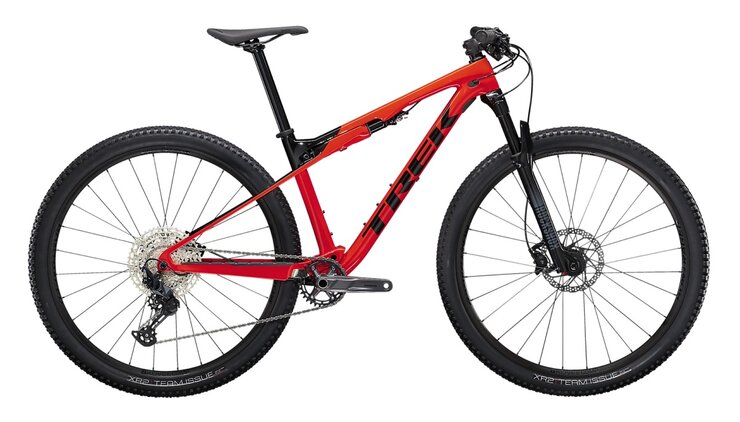Bicykel Trek Supercaliber 9.6 Radioactive Red/Trek Black 2023