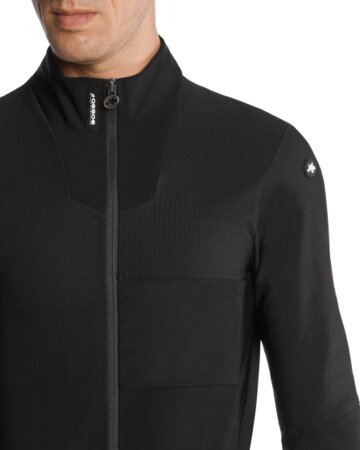 Cyklistická bunda Assos EQUIPE R HABU Winter Jacket S9 Black