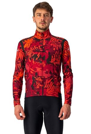 Pánska Bunda Castelli Perfetto RoS Unlimited Bordeaux/Pro Red/Black