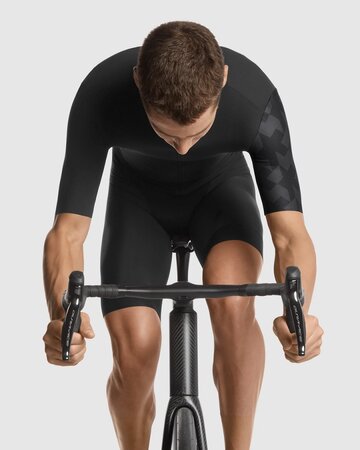 Cyklistický dres Assos EQUIPE RS Jersey S9 TARGA Black
