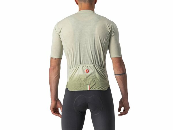 Cyklistický dres Castelli Finisseur SS Jersey Desert Green