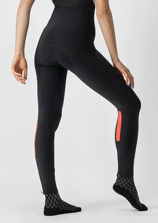 Cyklistické nohavice Castelli Sorpasso Ros W Bibtight Brilliant pink