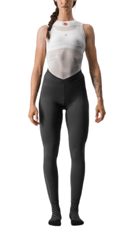 Cyklistické nohavice Castelli Meno Wind W Tight Black