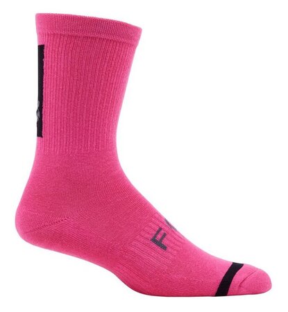 Cyklistické ponožky Fox Racing 8" Defend Sock Pink