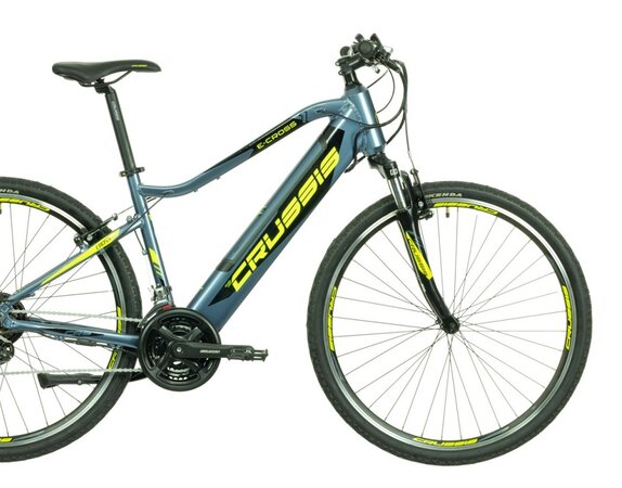 Elektrobicykel Crussis e-Cross 1.7 Blue/Yellow 2022