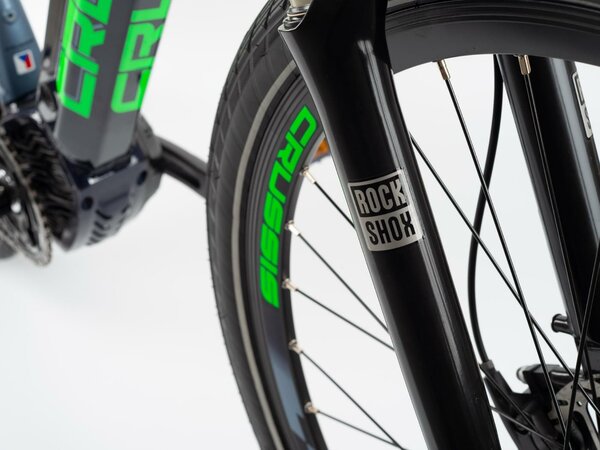 Elektrobicykel Crussis e-Cross 9.7 S Black/Green E 2022