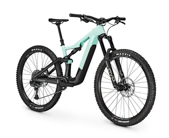 Elektrobicykel Focus JAM² SL 8.7 Poolgreen glossy/Carbon Raw Glossy 2025