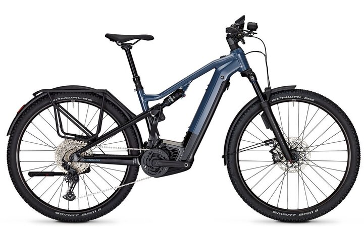 Elektrobicykel Focus Thron² 6.9 EQP ABS Stoneblue Glossy/Magicblack Glossy 2025